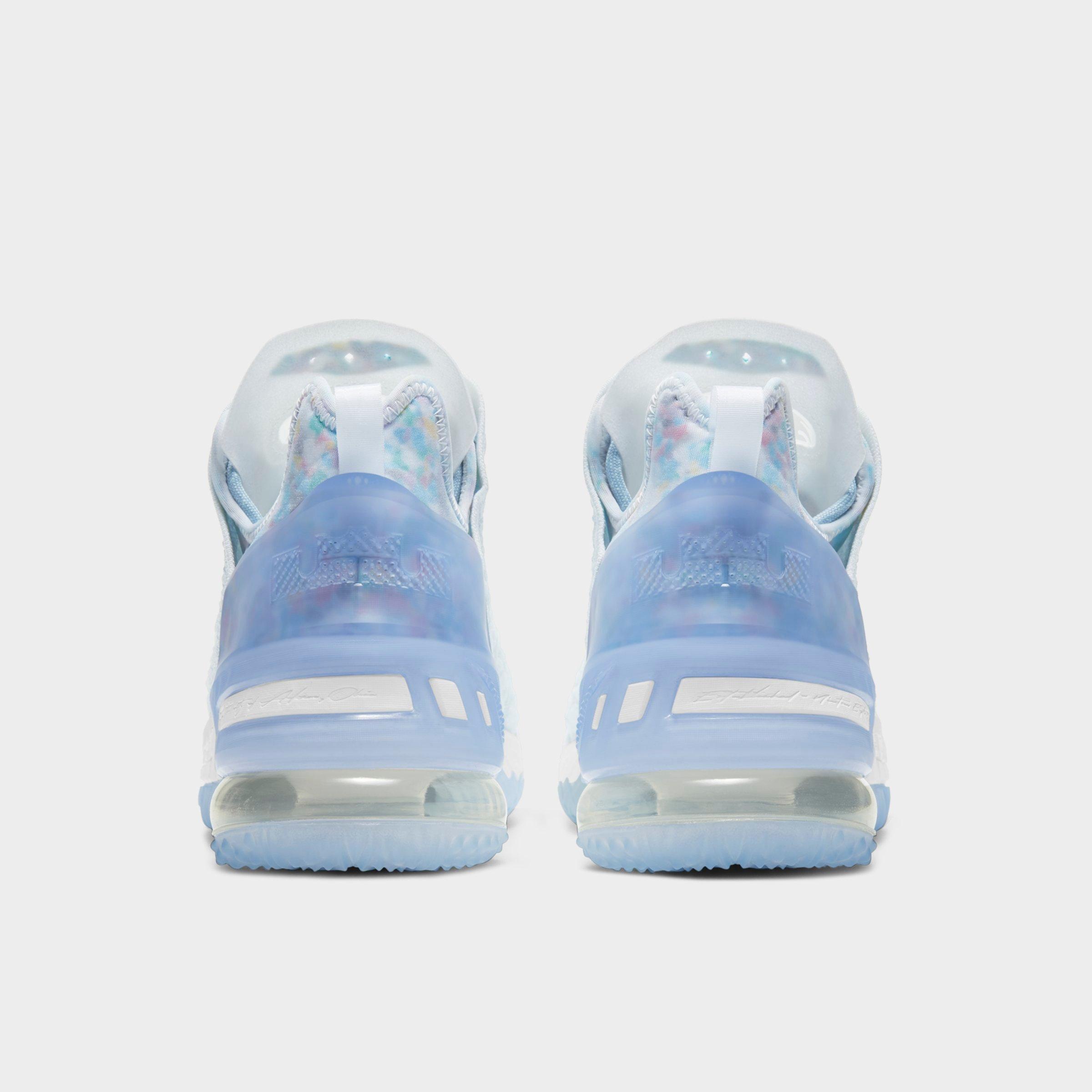 lebron 18 baby blue