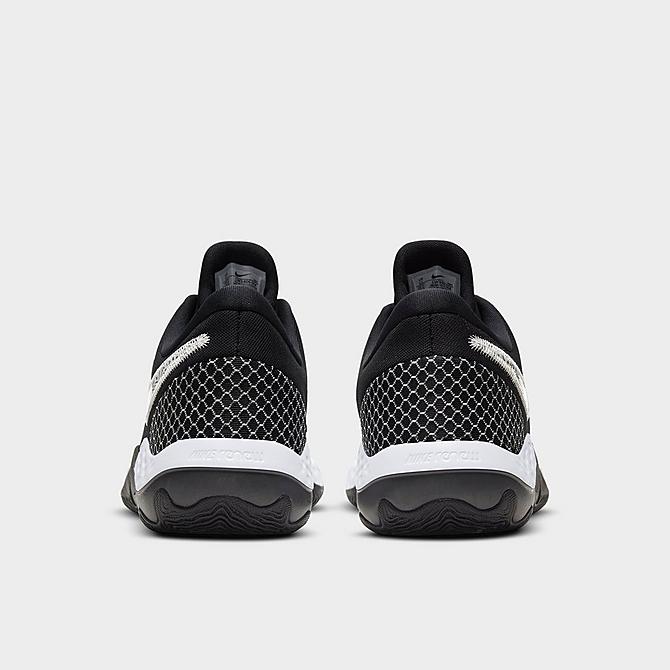 Left view of Nike Renew Elevate 2 Basketball Shoes in Black/White/Anthracite Click to zoom