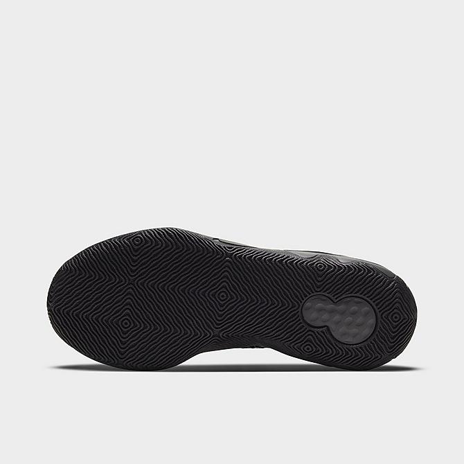 Bottom view of Nike Renew Elevate 2 Basketball Shoes in Black/Anthracite/White Click to zoom