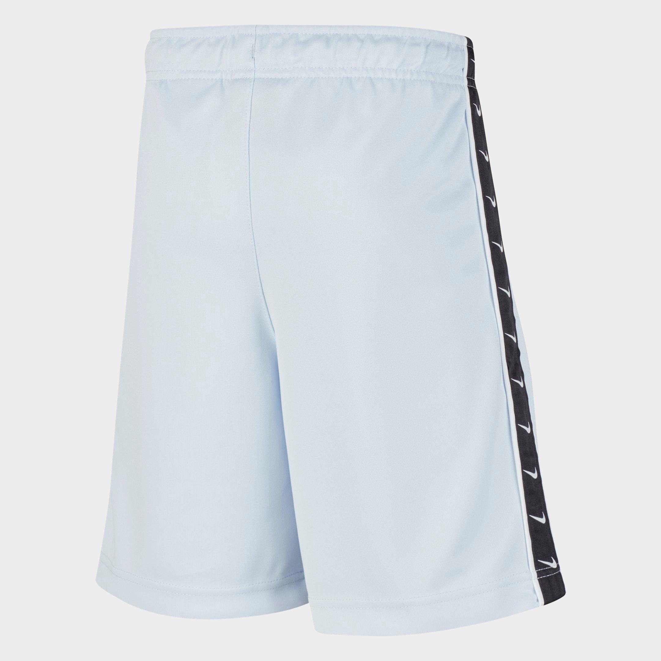 nike logo tape shorts