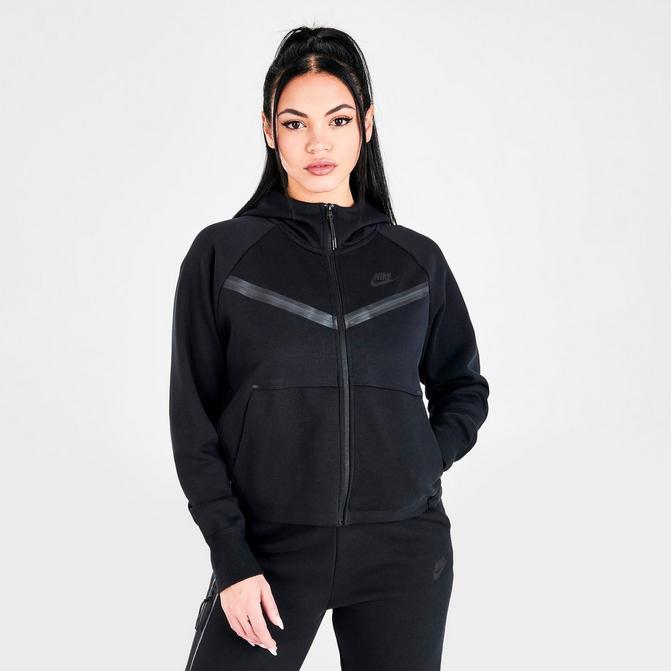 Women's Nike Sportswear Tech Fleece Windrunner Full-Zip Hoodie| JD ...