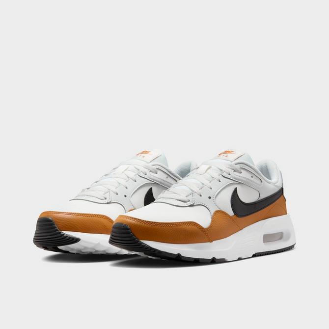 Three Quarter view of Men's Nike Air Max SC Casual Shoes in Summit White/Monarch/Photon Dust/Black Click to zoom