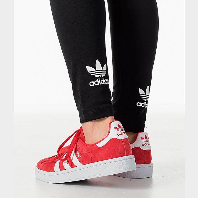 Detail 1 view of Women's adidas Originals Trefoil Leggings in Black Click to zoom