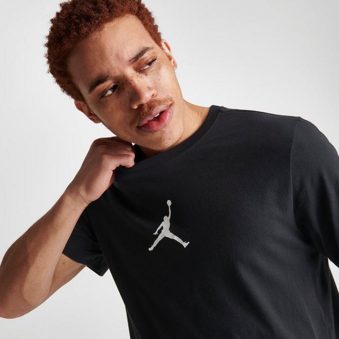 BLACK NIKE JORDAN T-SHIRT in black