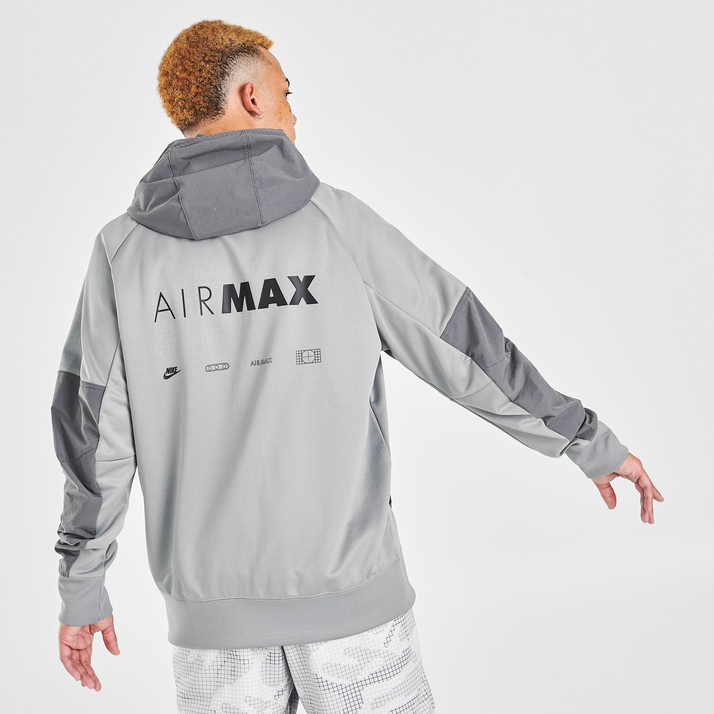 nike air max jacket grey