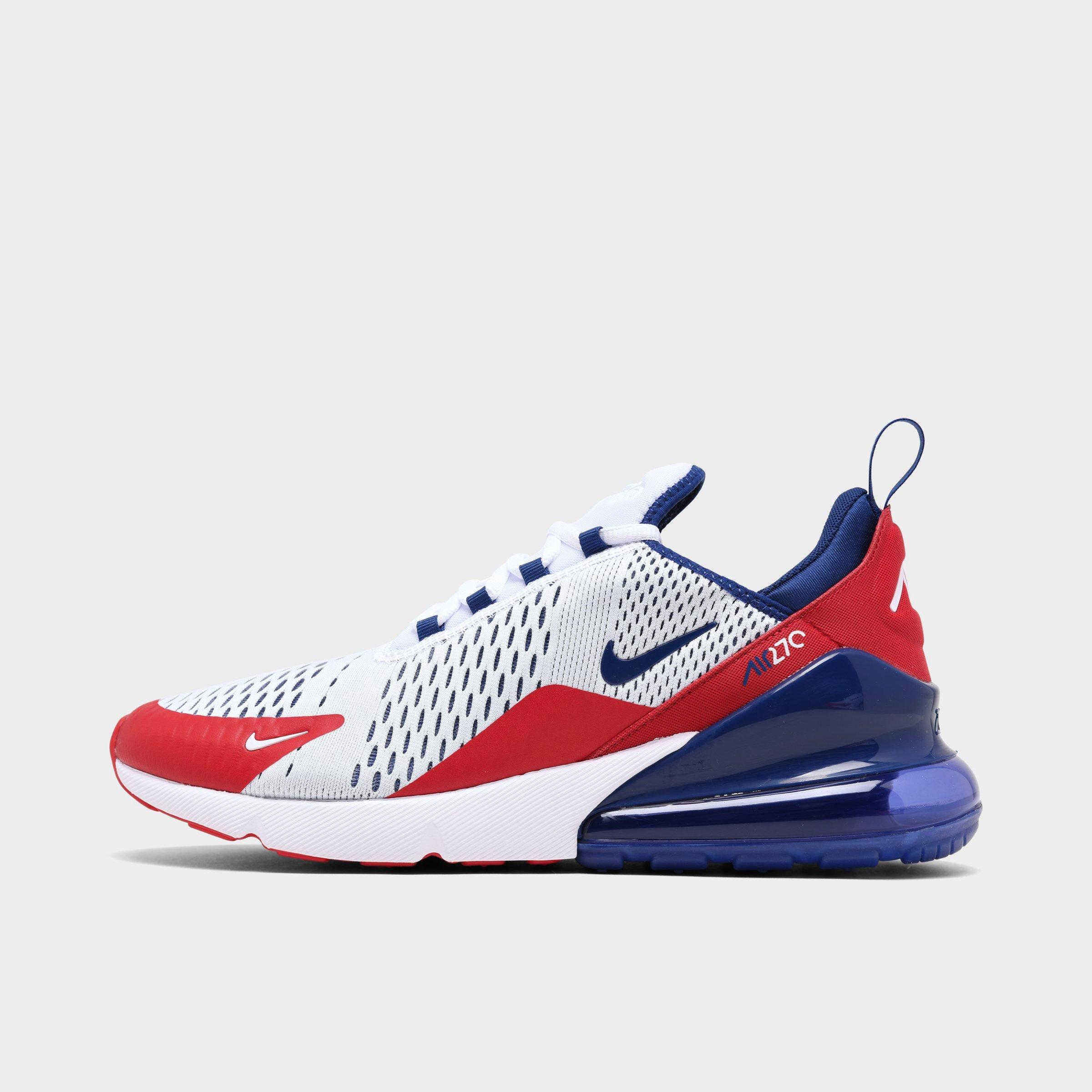white university red air max 270