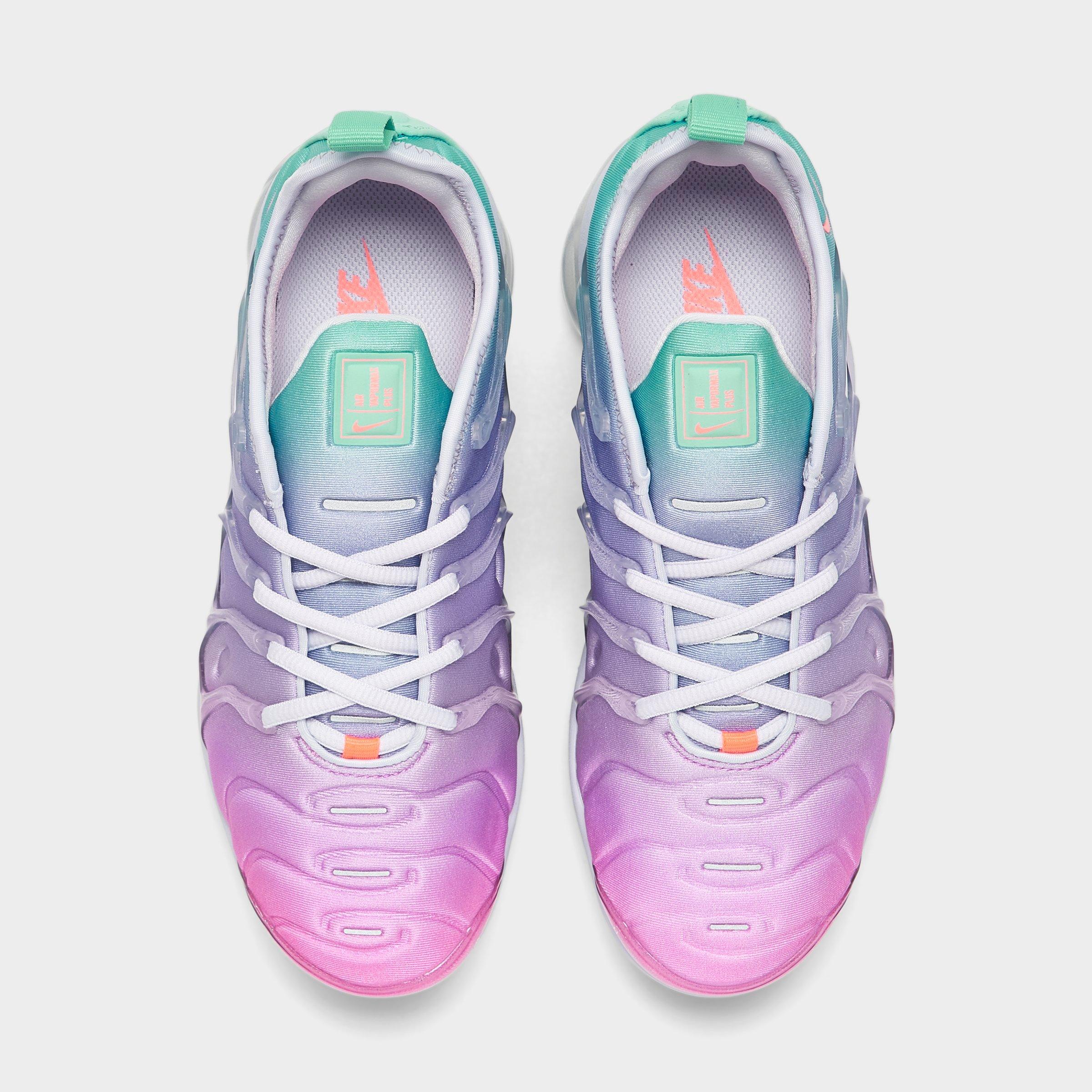 women's nike air vapormax plus pastel running shoes