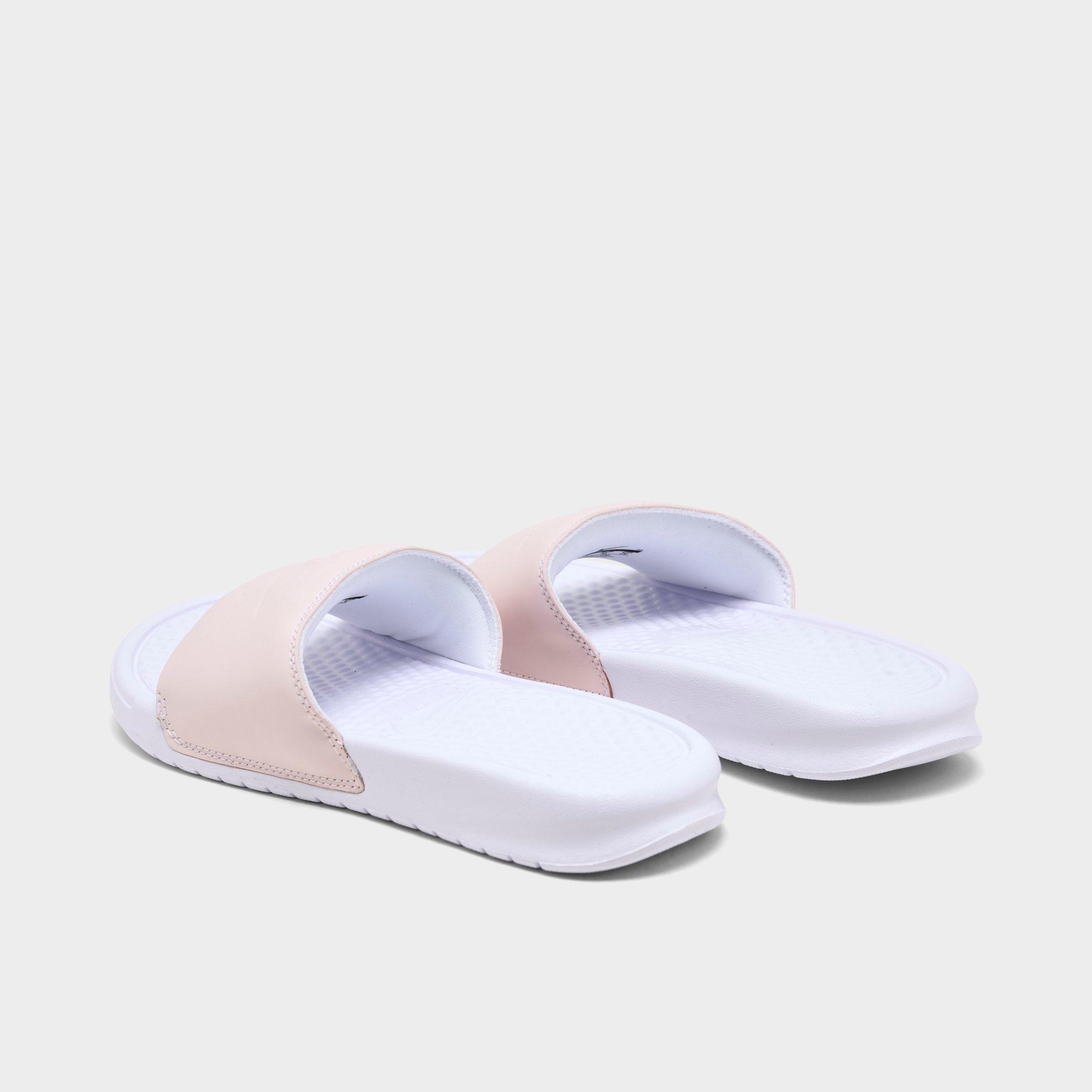 women's nike benassi slides