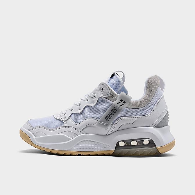 Right view of Women's Jordan MA2 Casual Shoes in White/Sesame/Pure Platinum/Black Click to zoom