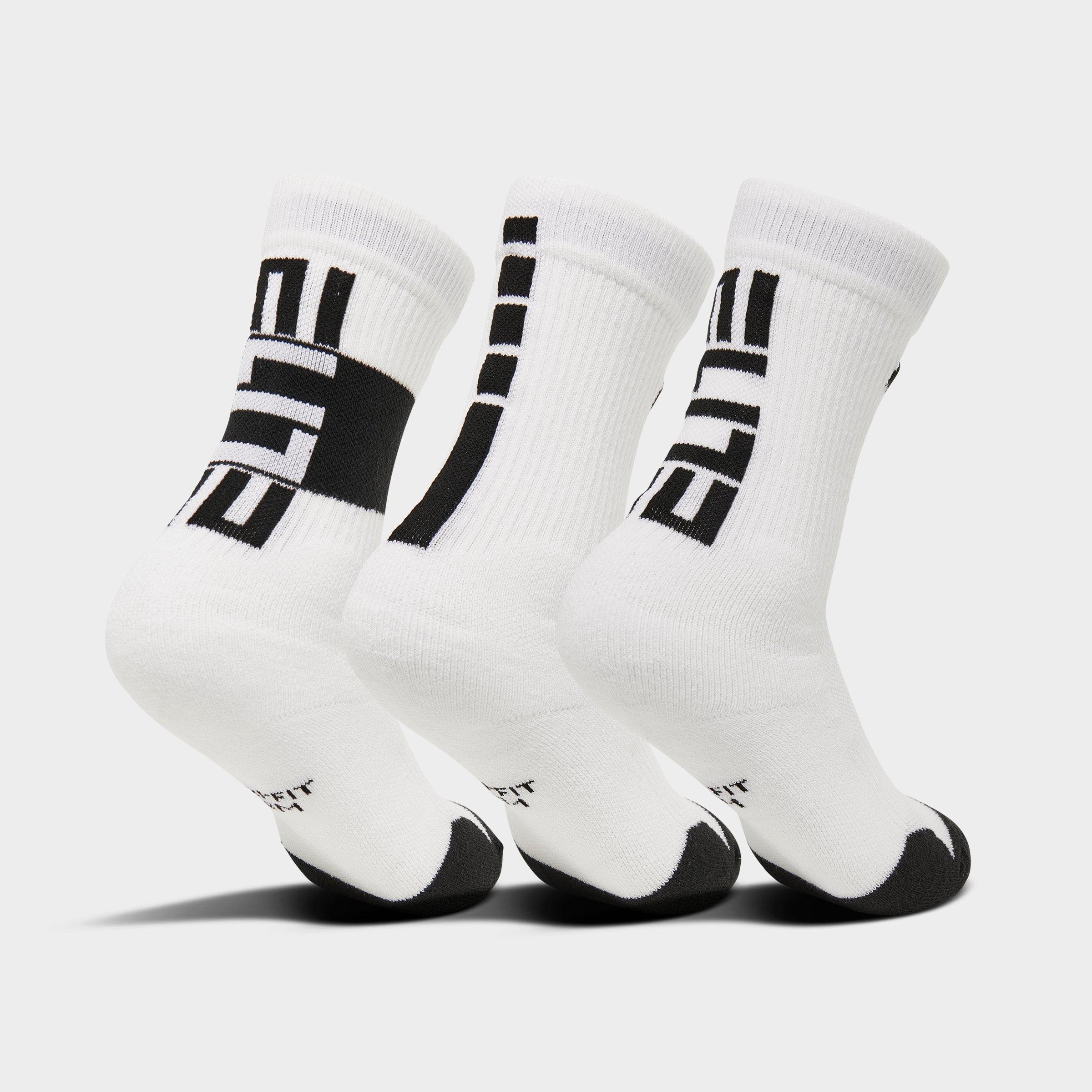 black nike crew socks