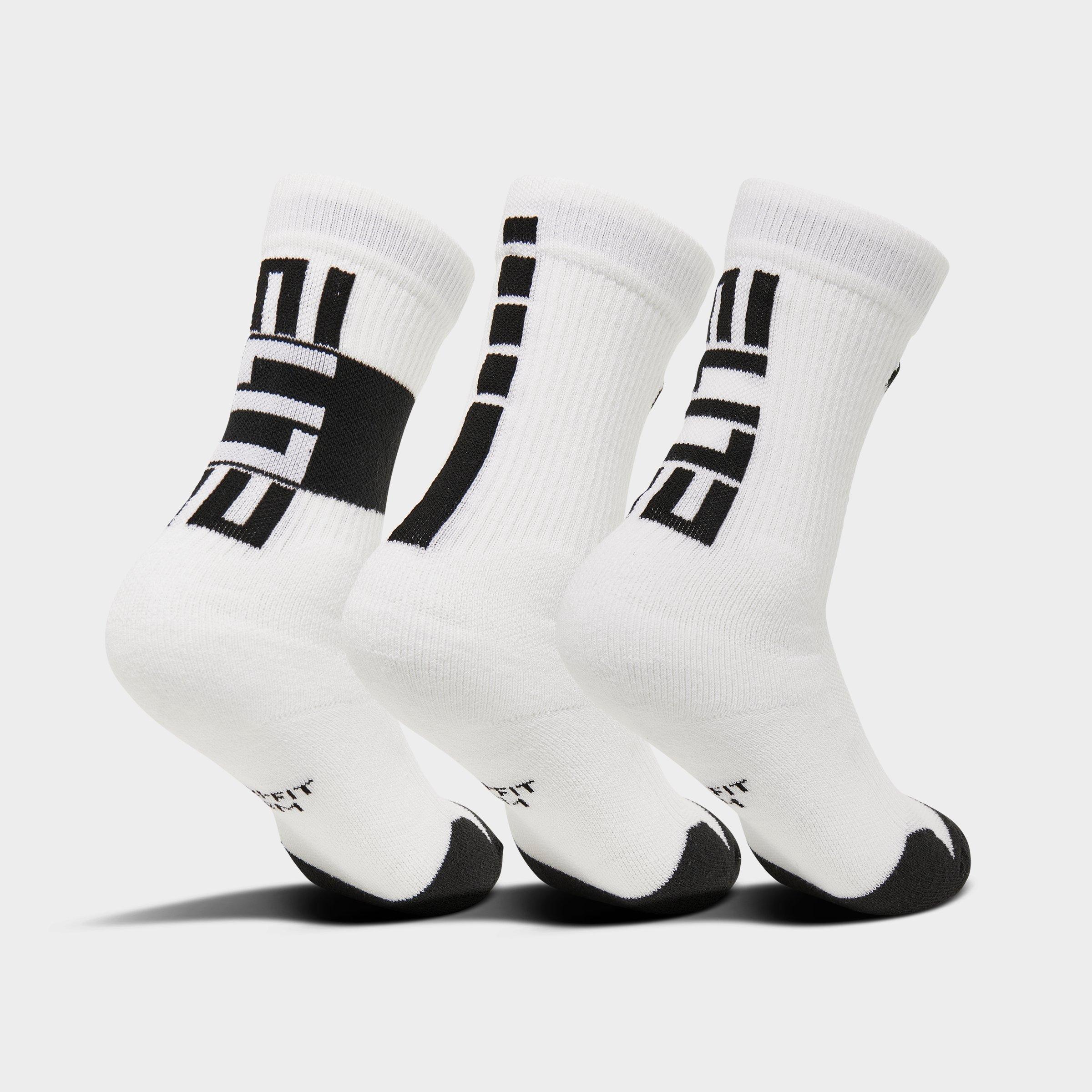 kids white nike socks