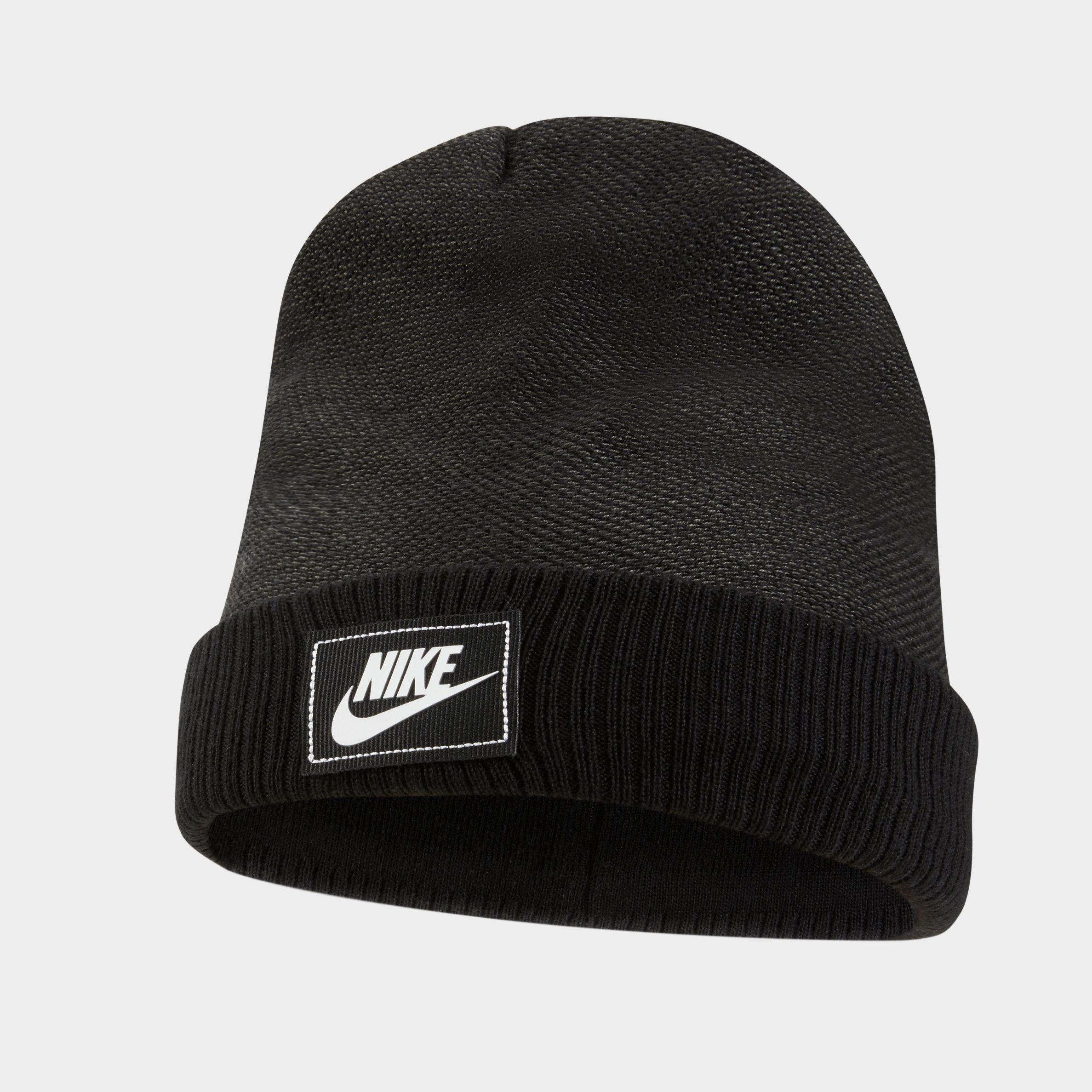 nike grey beanie