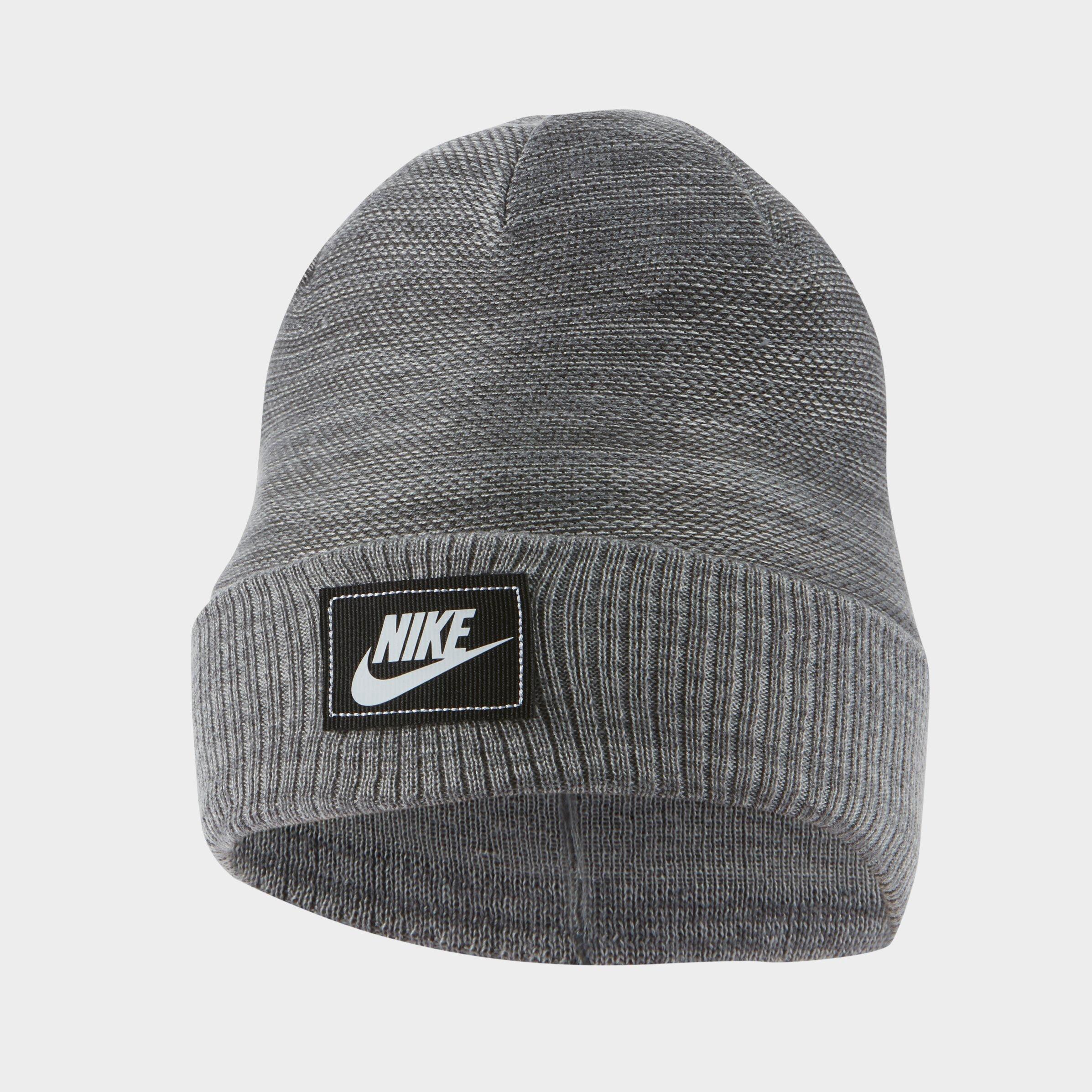 grey nike beanie hat