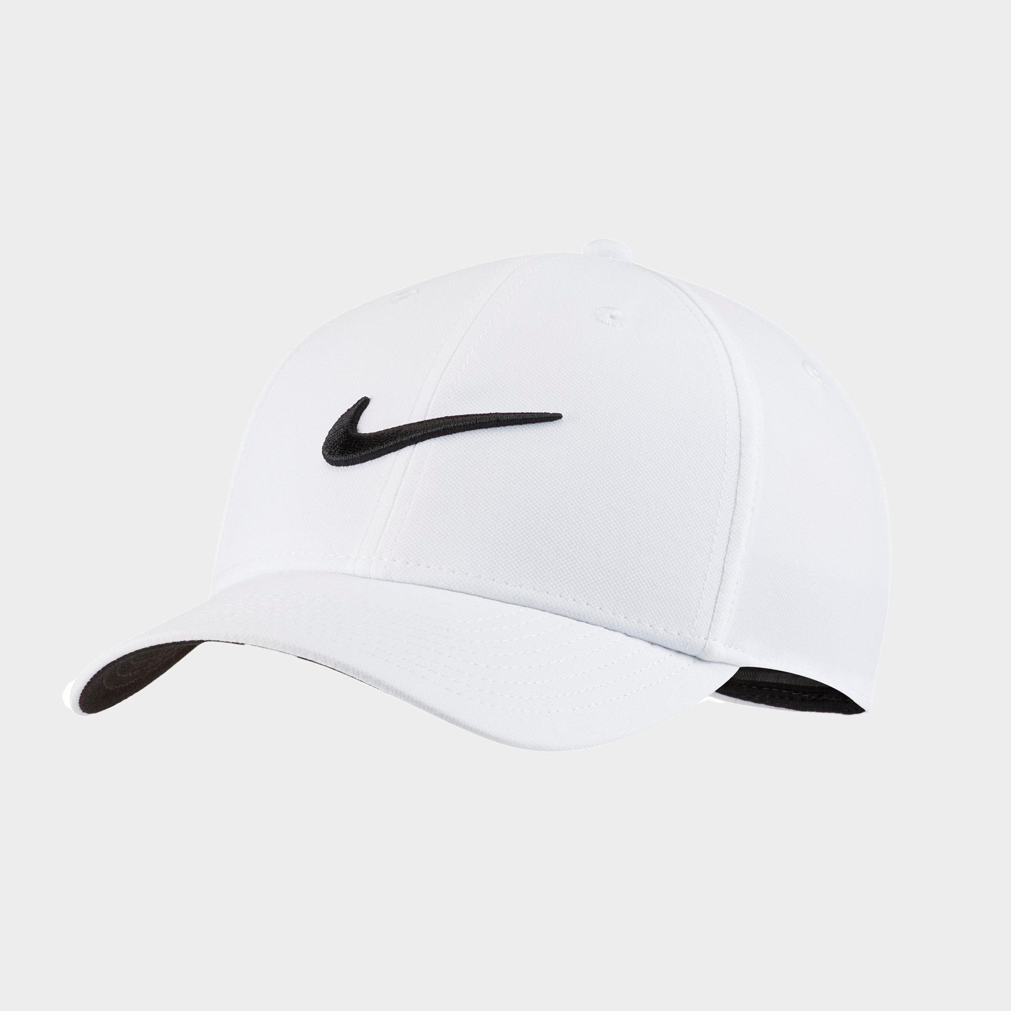 white nike dri fit hat