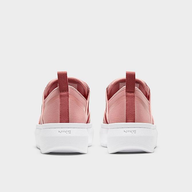 Left view of Women's Nike Court Vision Alta Casual Shoes in Rust Pink/Canyon Rust/White/Rust Pink Click to zoom