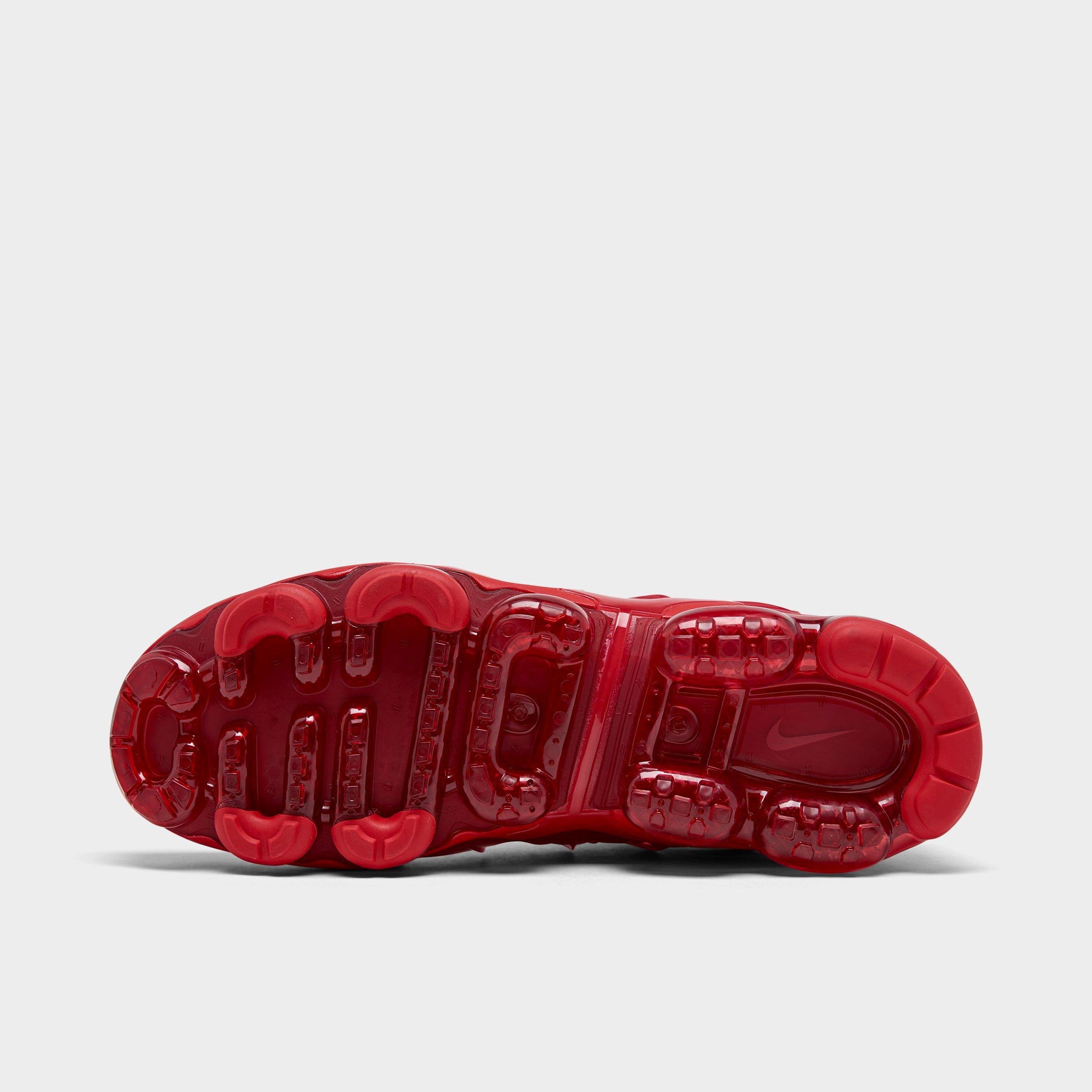 men's nike air vapormax plus running shoes red