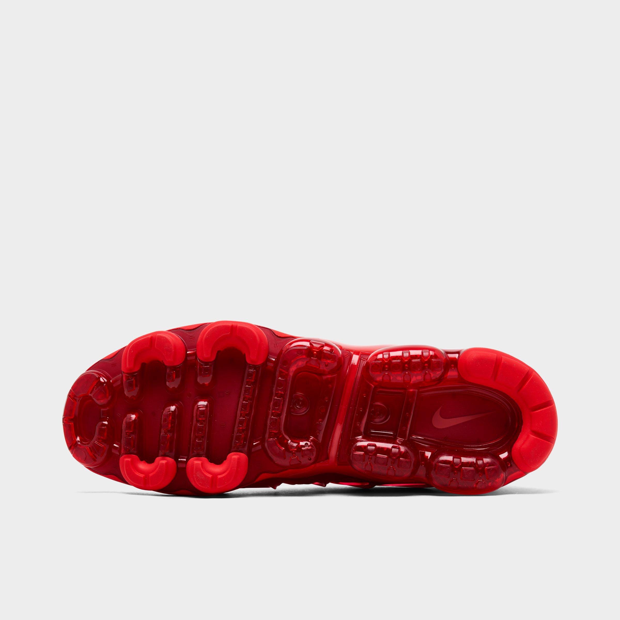 men's nike air vapormax plus running shoes red