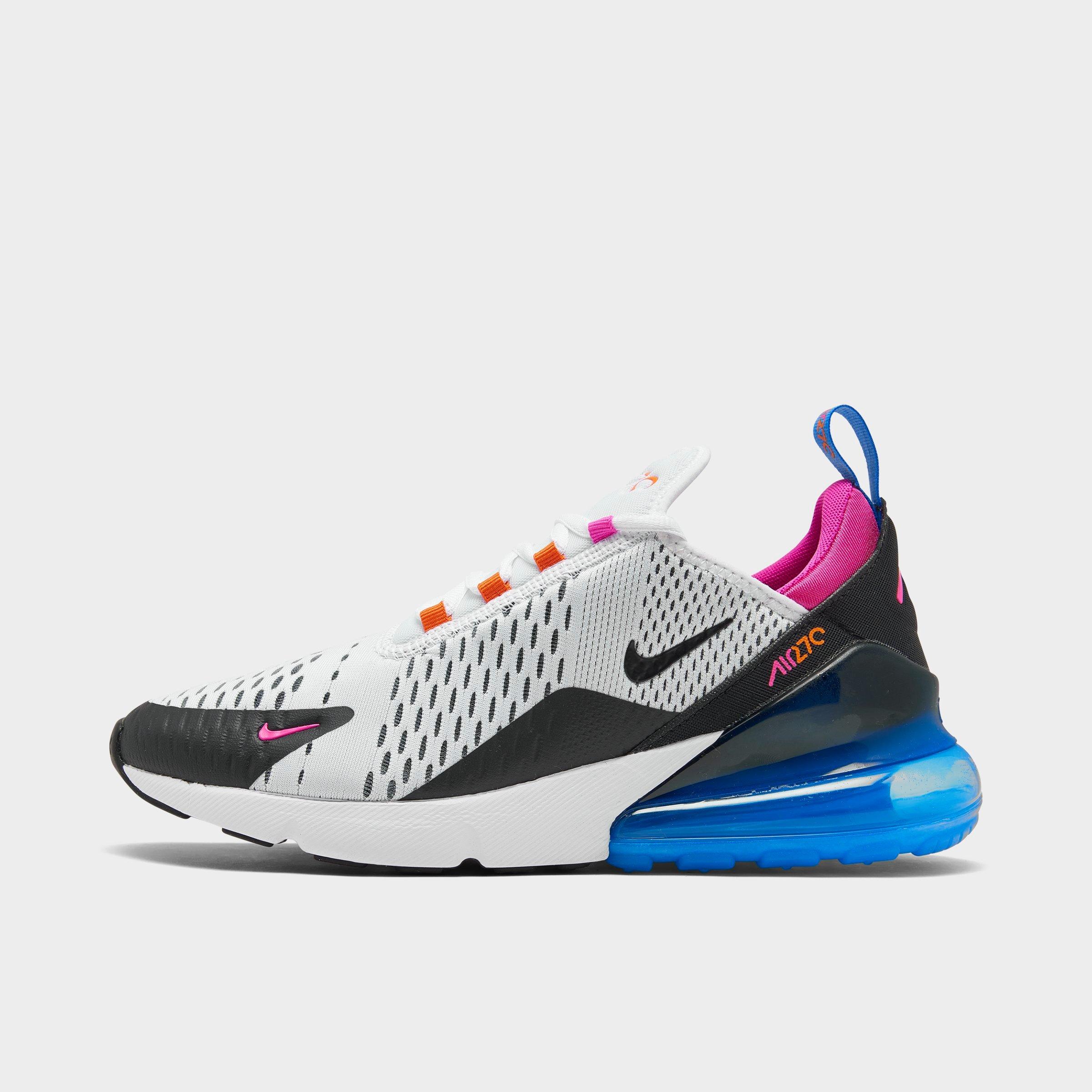 nike air max 270 men's white and orange