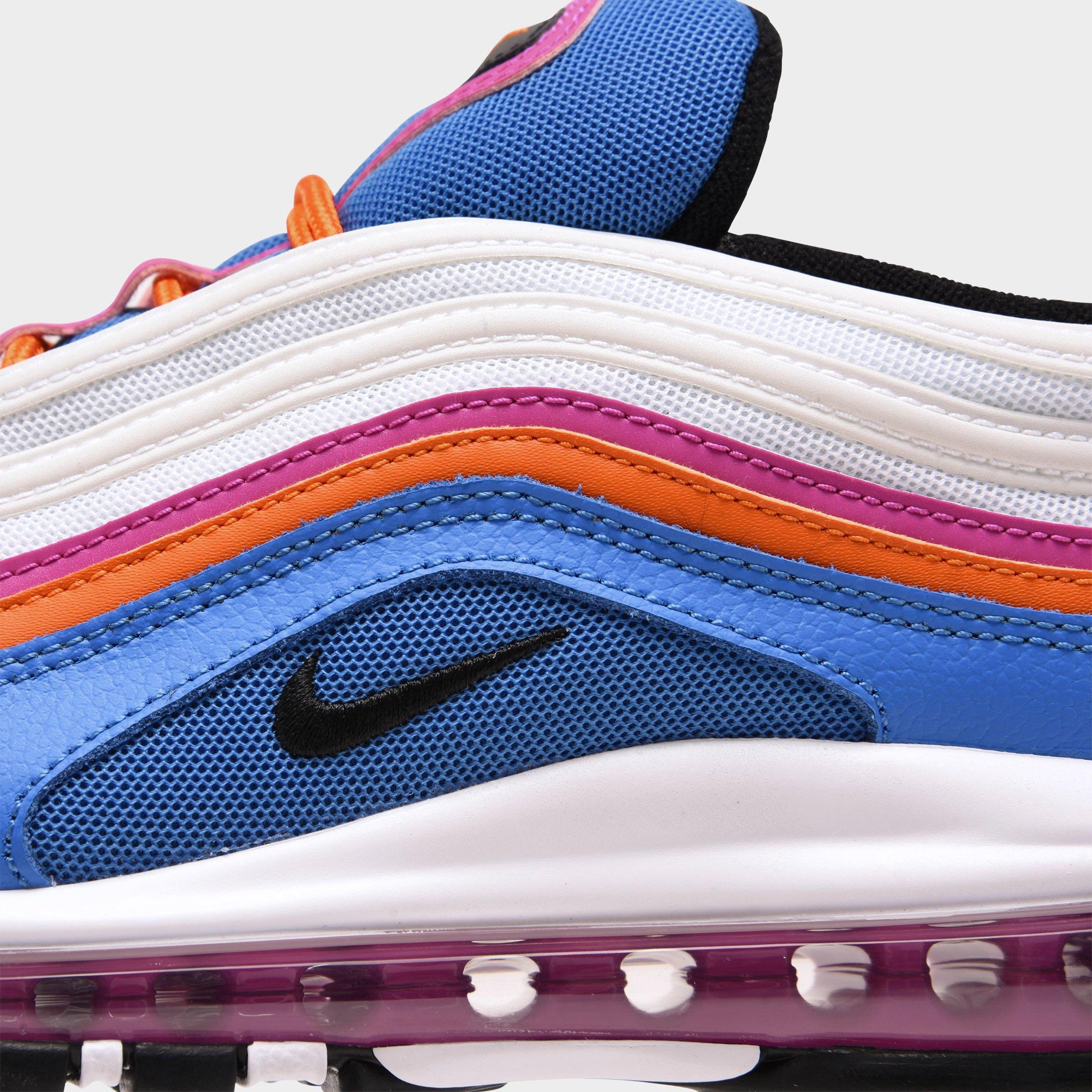 pink and orange nike air max 97