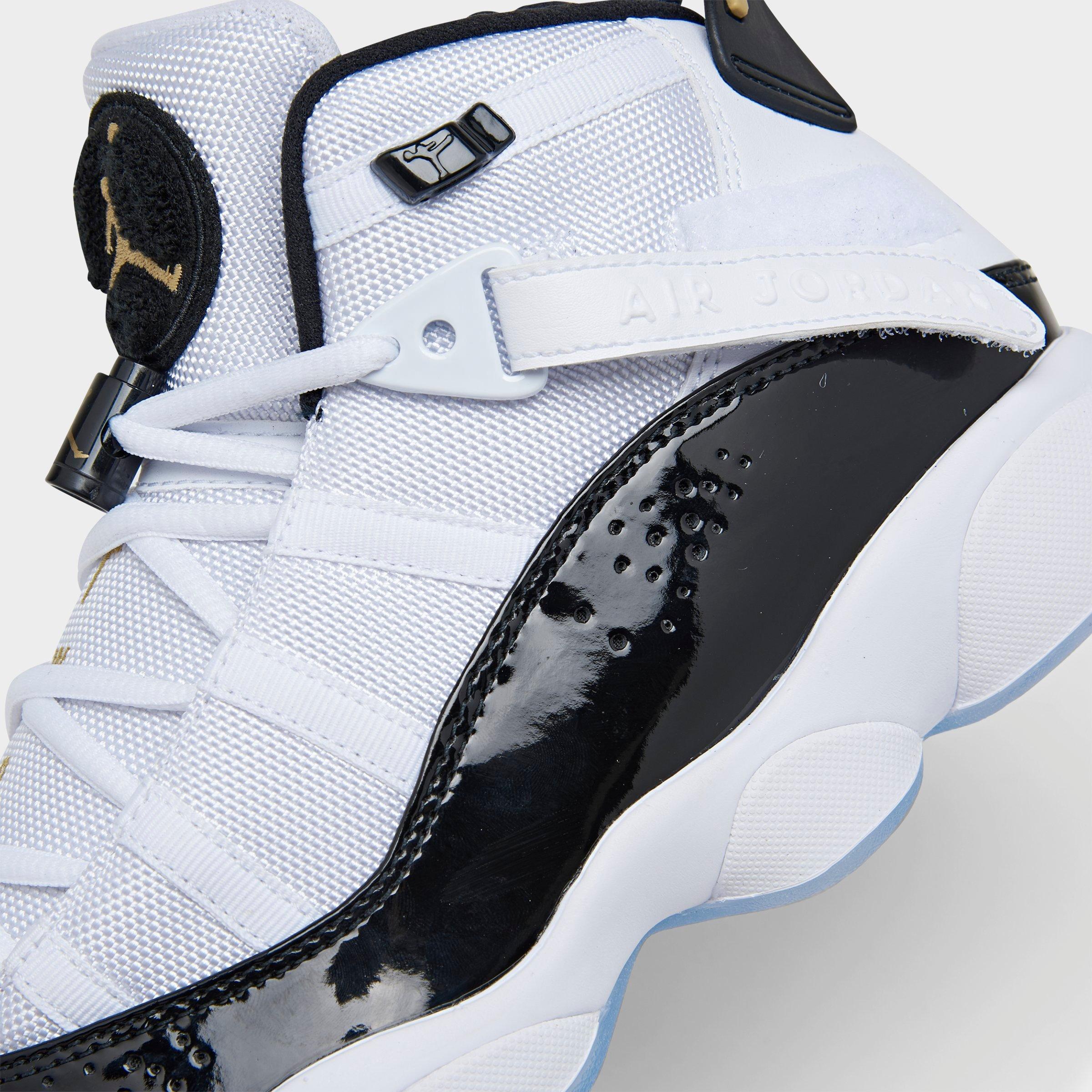 jordan 6 rings white and gold