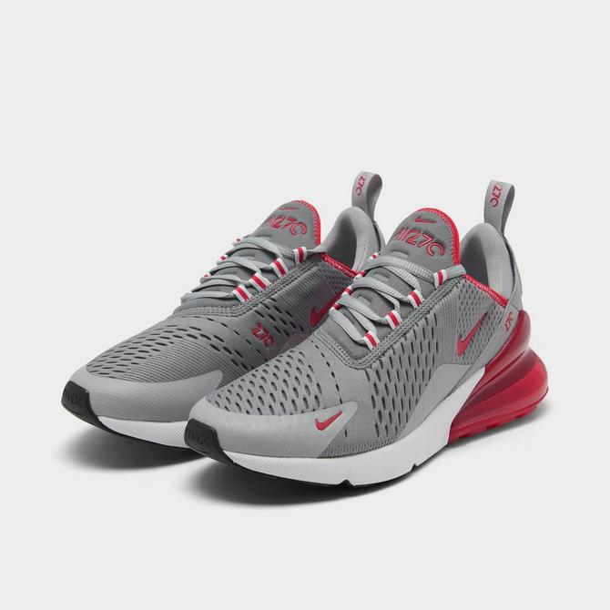 Air max 270 sales red and gray