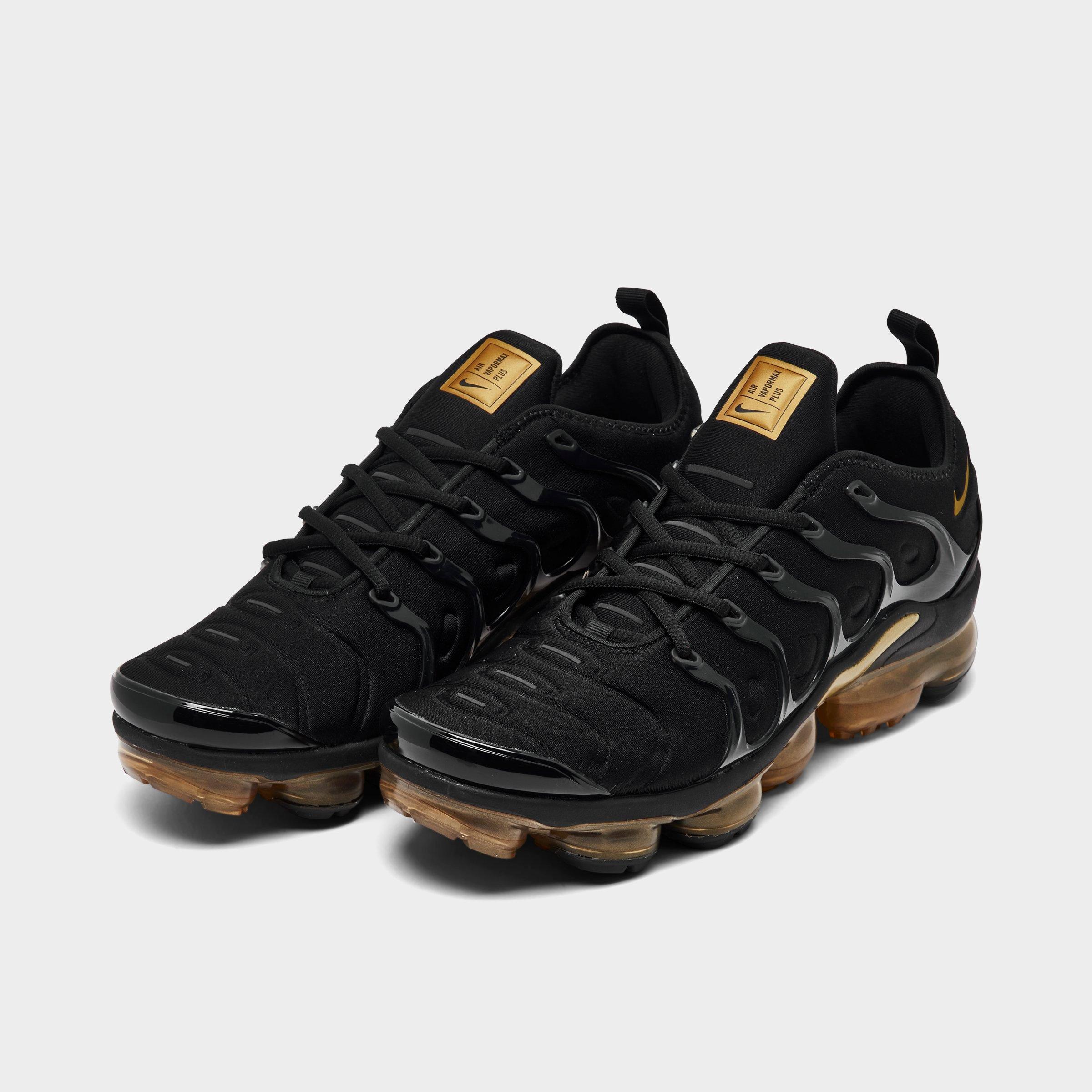 womens vapormax black and gold