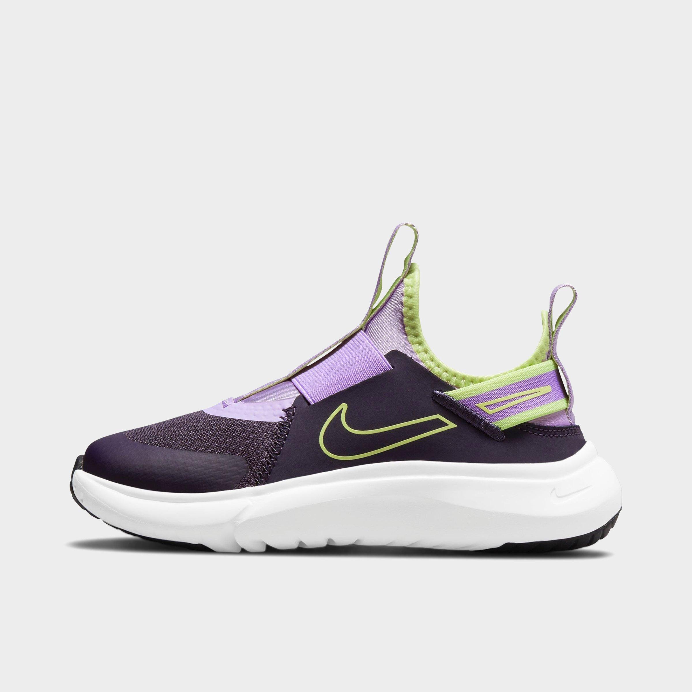 purple nike flex runner