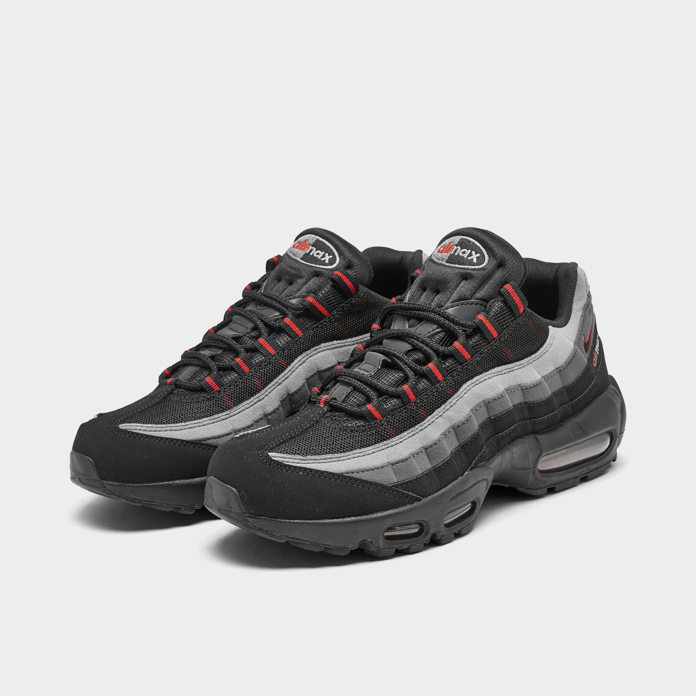 air max 95 iron grey university red