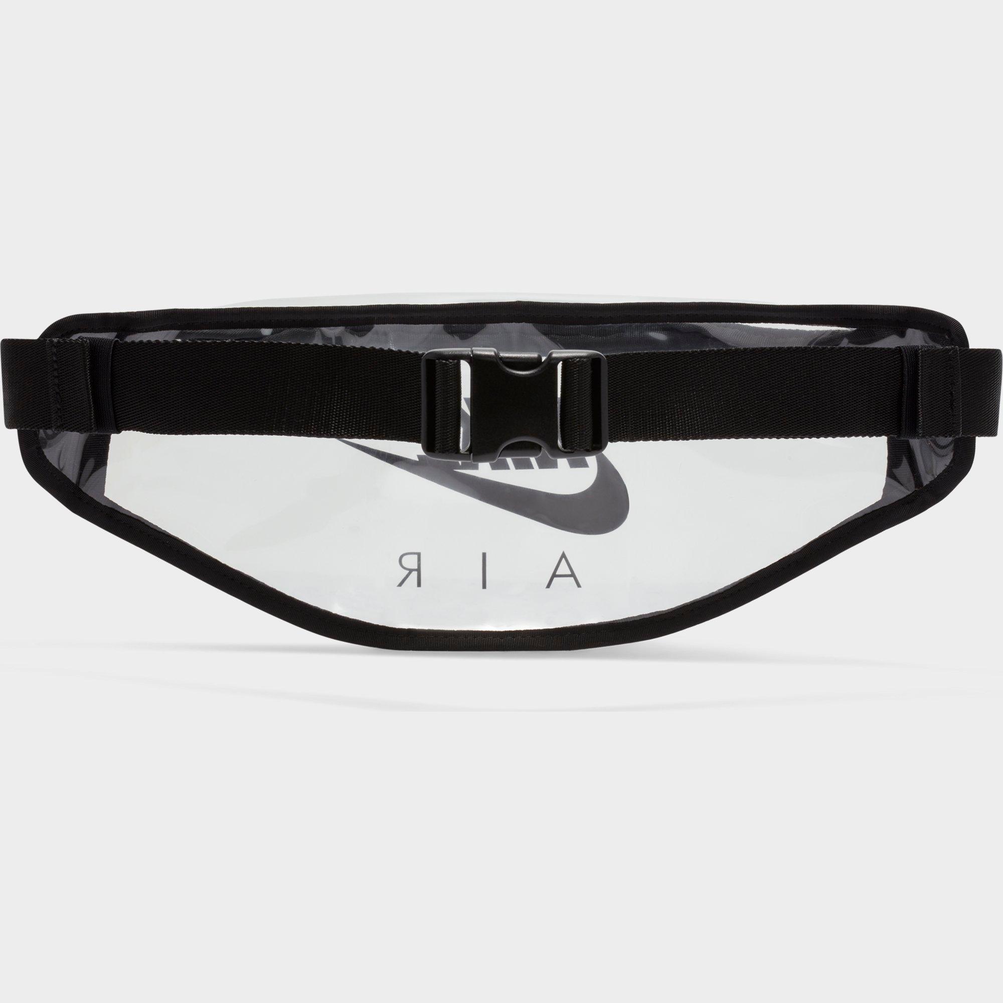 nike clear fanny pack