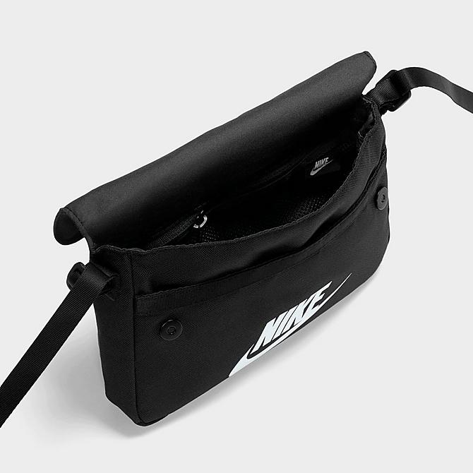 Alternate view of Nike Sportswear Revel Crossbody Bag in Black/Black/White Click to zoom
