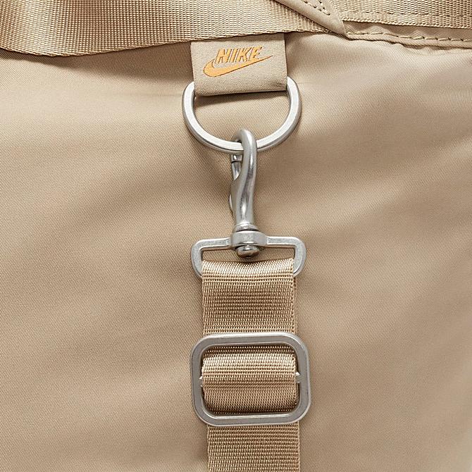 Alternate view of Women's Nike Sportswear Futura Luxe Tote Bag in Limestone/Limestone/Desert Ochre Click to zoom