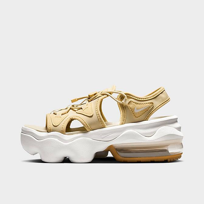 Right view of Women's Nike Air Max Koko Sandals in Sesame/Sail/Sanddrift/Gum Light Brown Click to zoom
