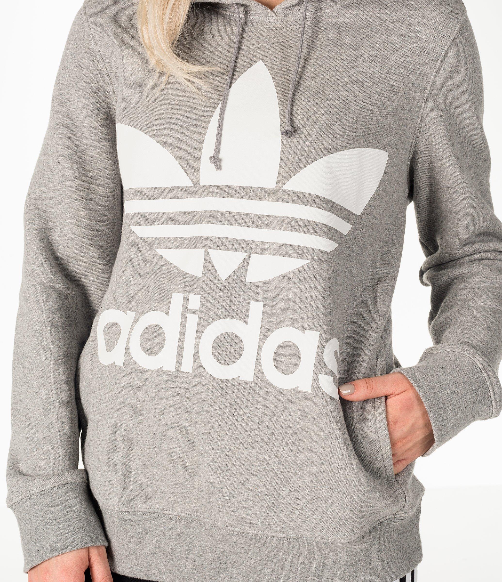 adidas trefoil hoodie ladies