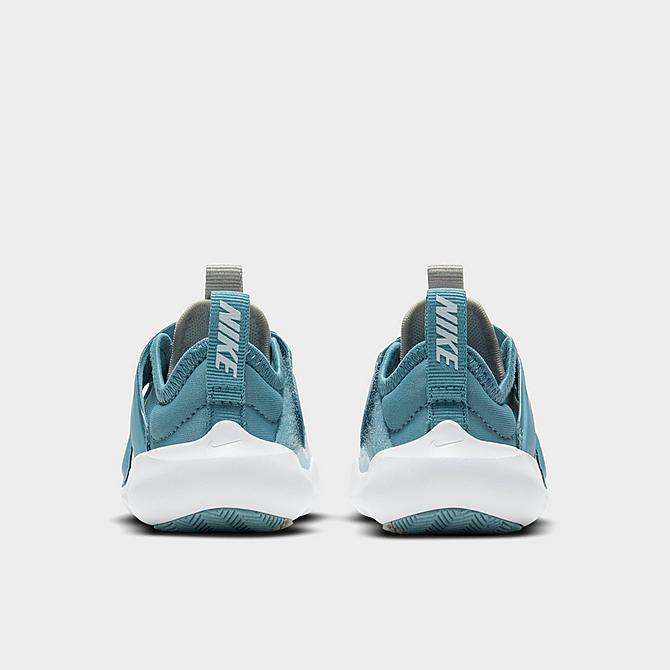 Left view of Kids' Toddler Nike Flex Advance Running Shoes in Light Bone/Glacier Blue-Cerulean Click to zoom