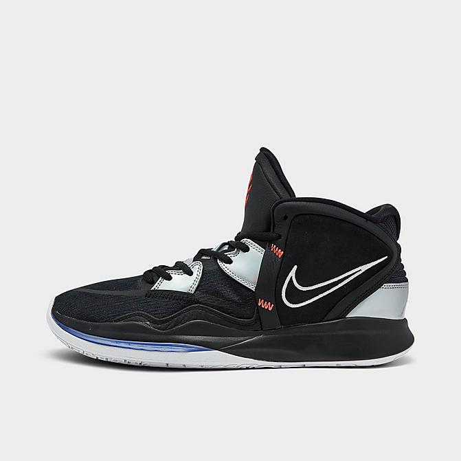 Right view of Nike Kyrie Infinity Basketball Shoes in Black/Multi/White Click to zoom