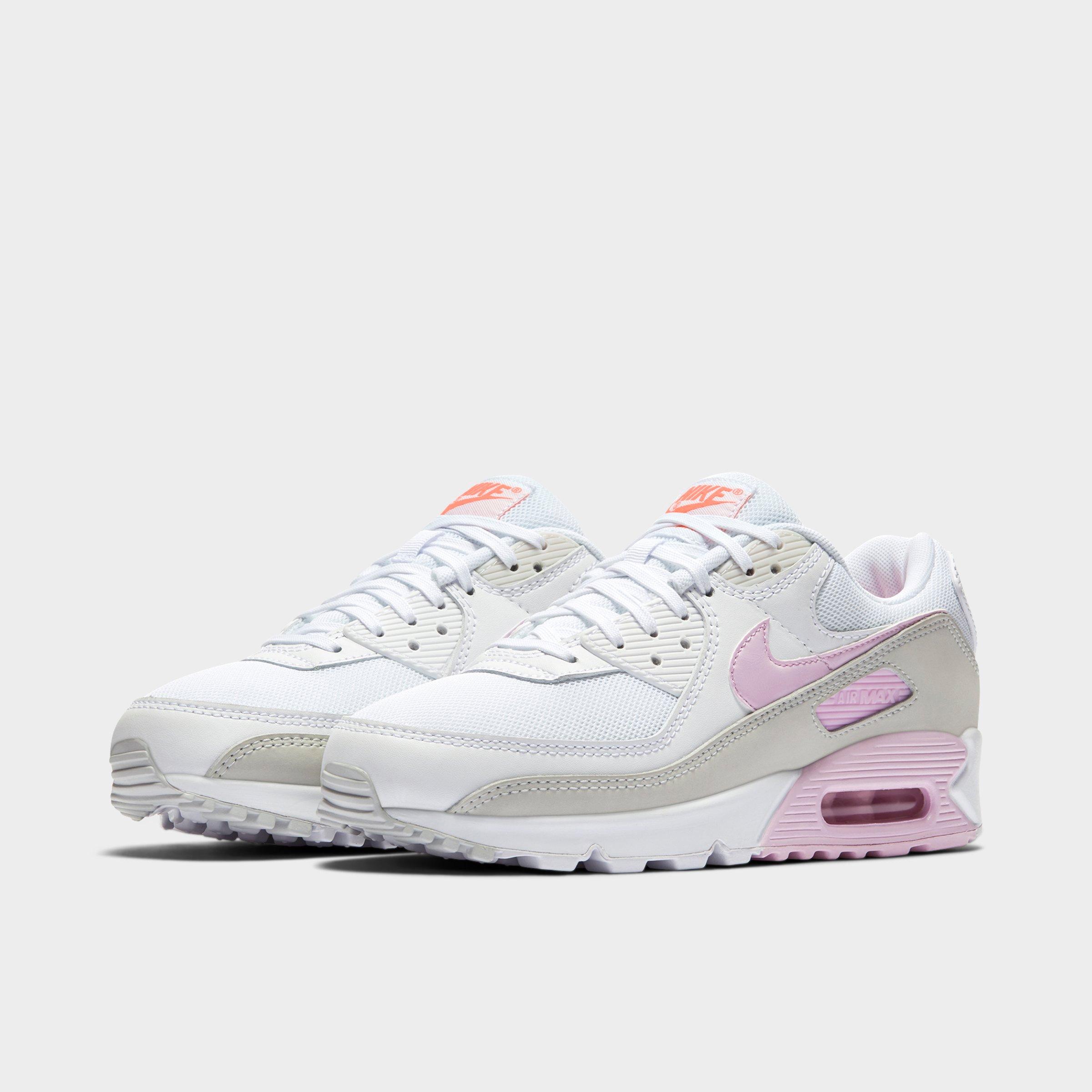 womens nike air max 90 pink and grey