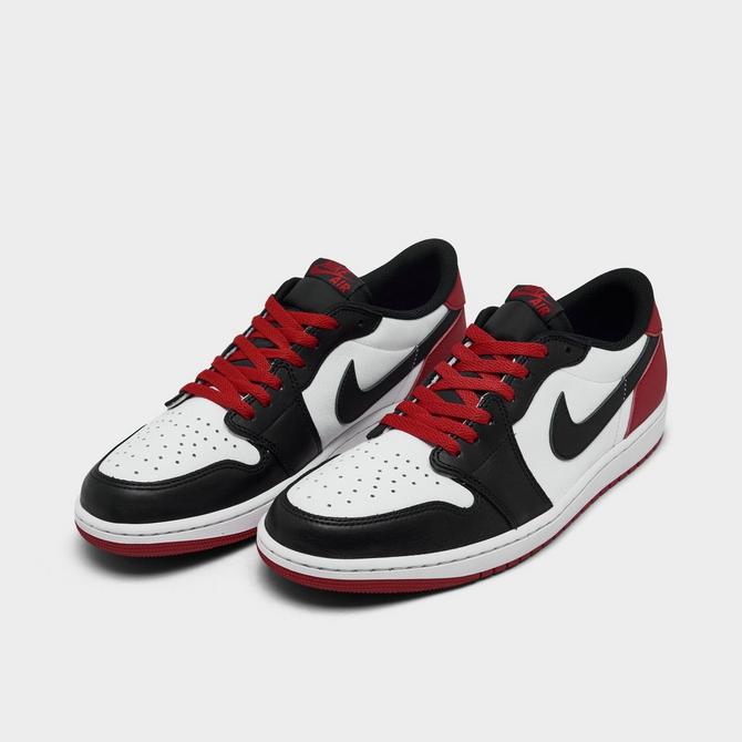 Air Jordan 1 Low OG White Black Varsity Red CZ0790-106