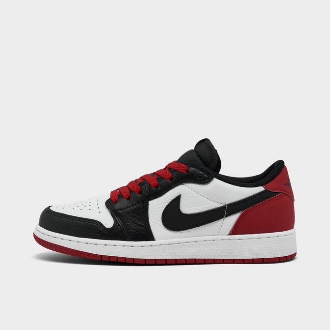 Nike Air Force 1 Low 'Nike By You' ID Bred Toe Red Black White Men's Size  10.5