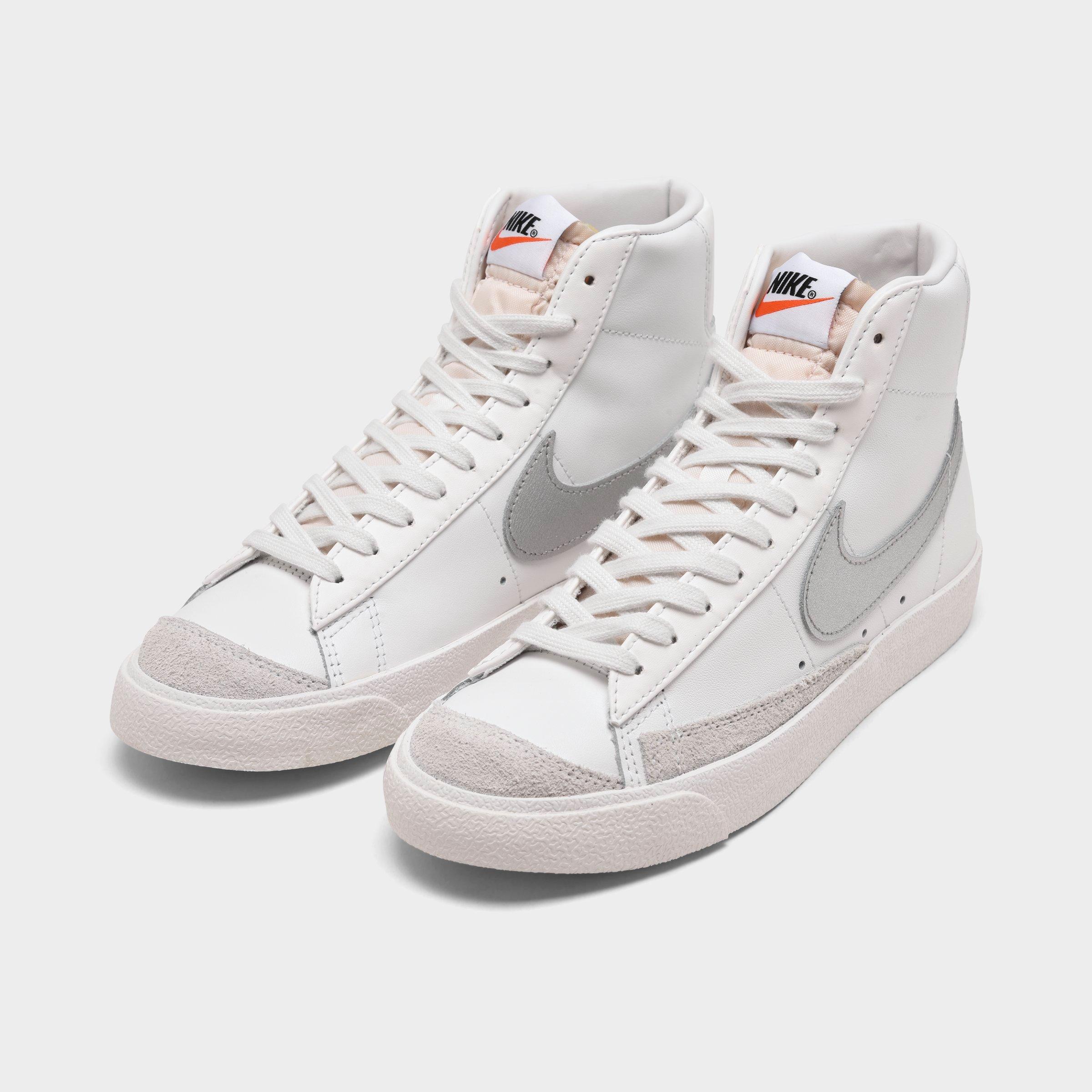 women's nike blazer mid metallic casual shoes