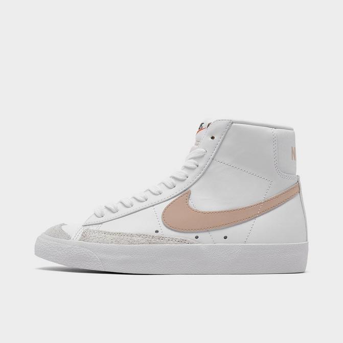 Nike Women's Blazer Mid 77 Shoes, Size 10, White/Pink