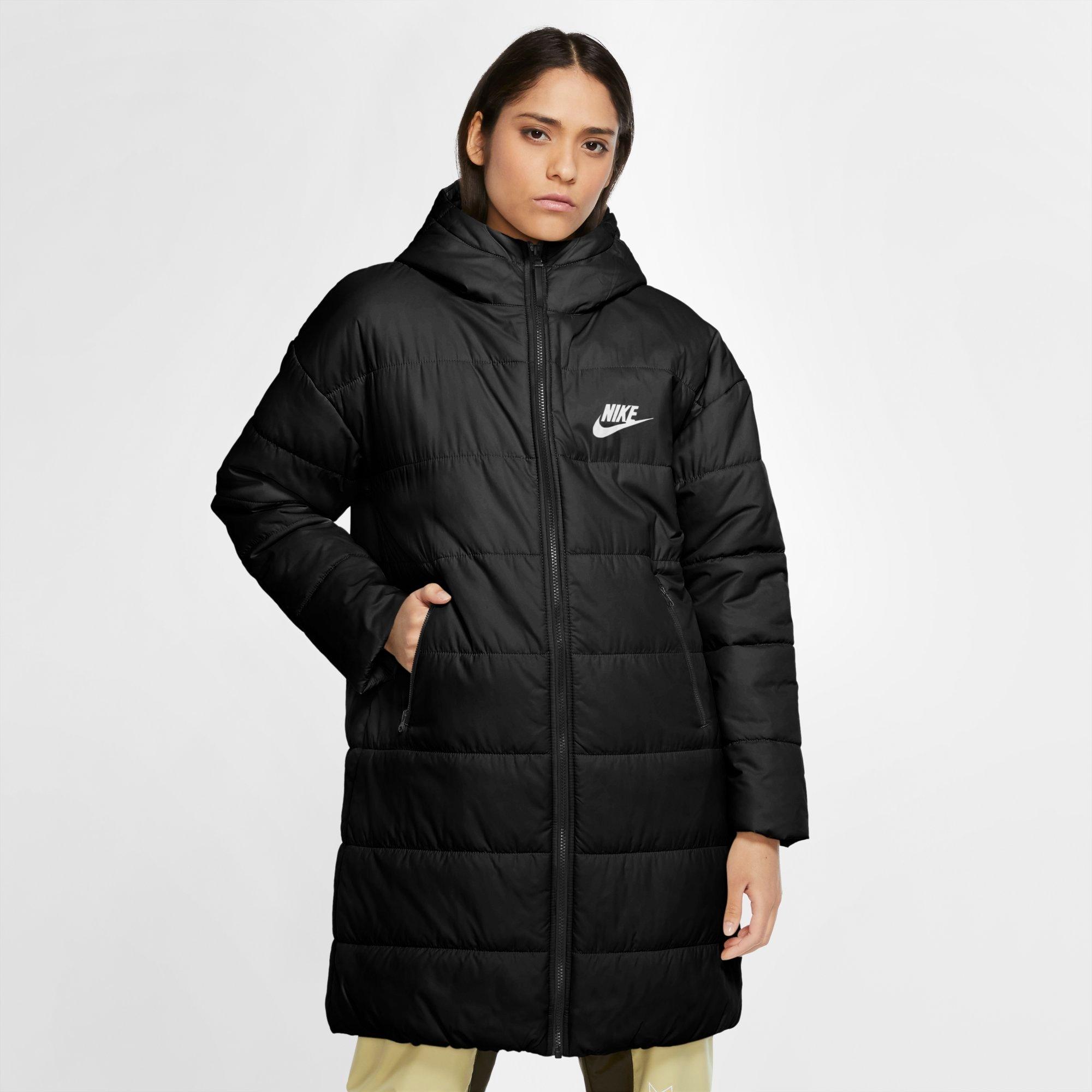 nike maxi coat