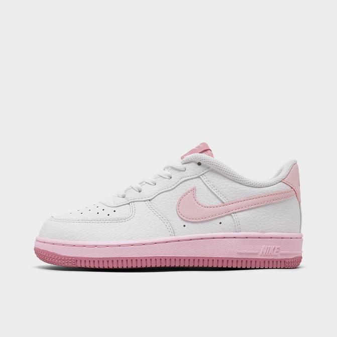 Girls pink shop air force 1