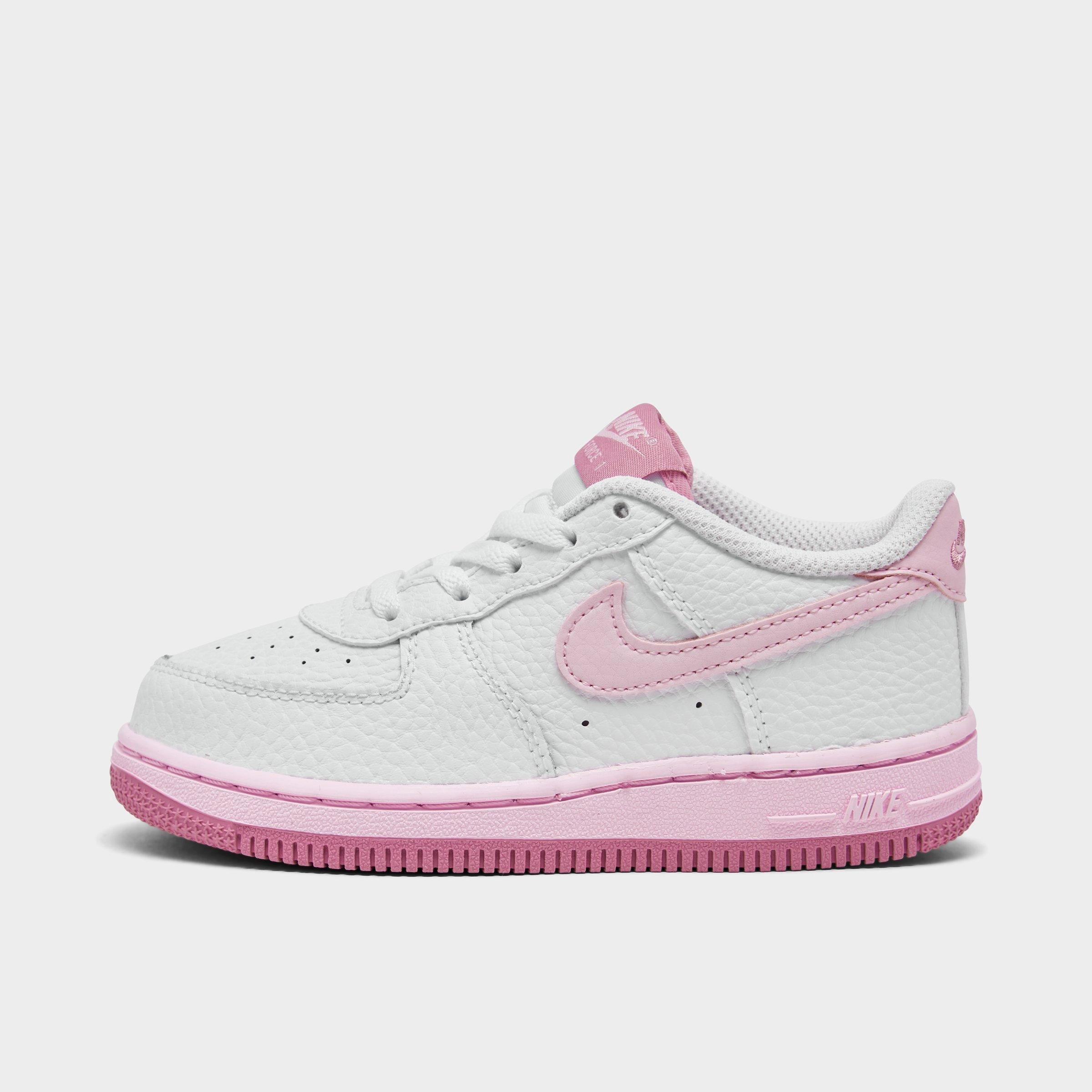 nike air force 1 pink and white