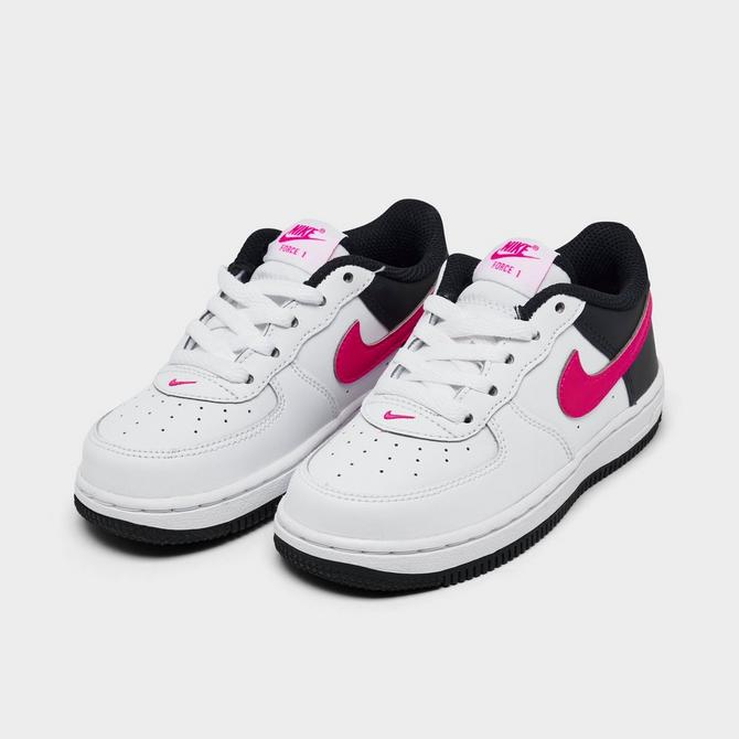 Air force 1 black deals and pink