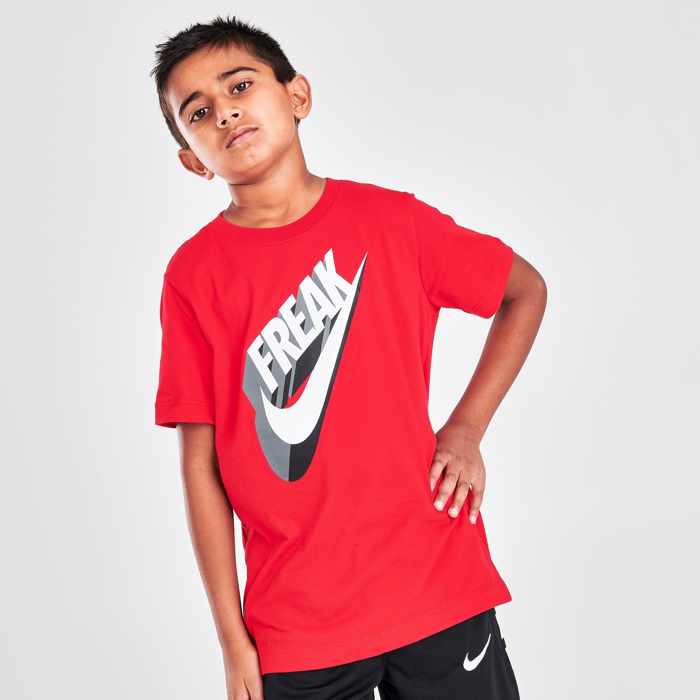 nike freak shirt red