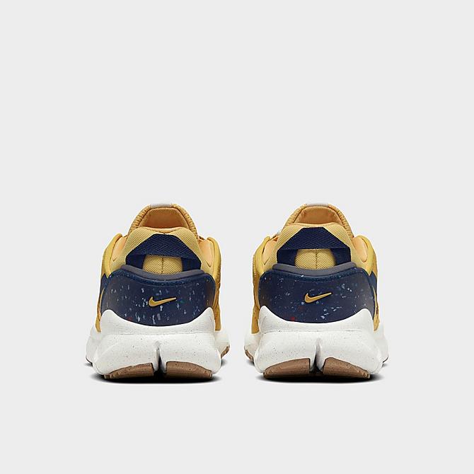 Left view of Men's Nike Free Terra Vista Running Shoes in Sanded Gold/Goldtone/Dark Sulfur/Midnight Navy Click to zoom