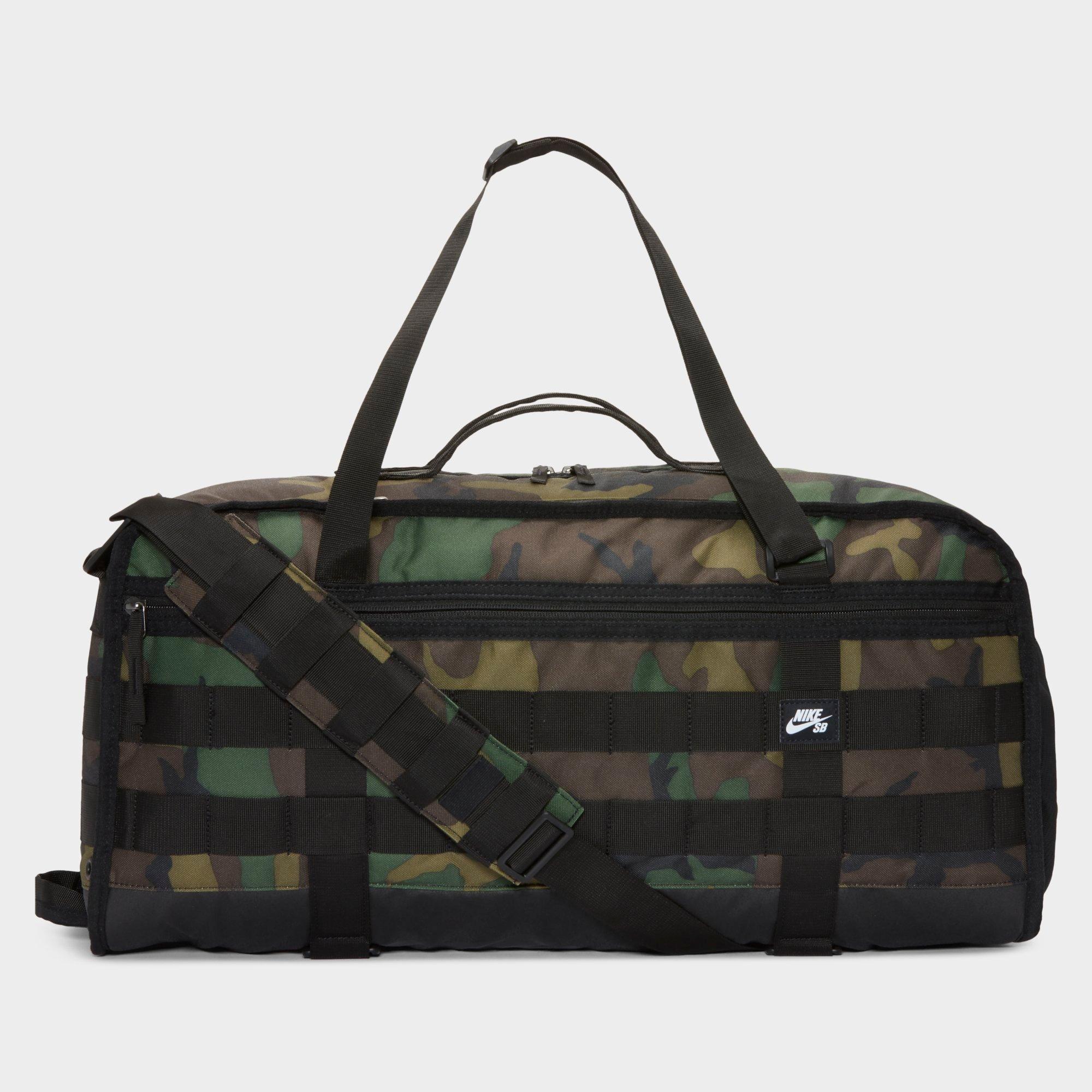 nike camo gym bag