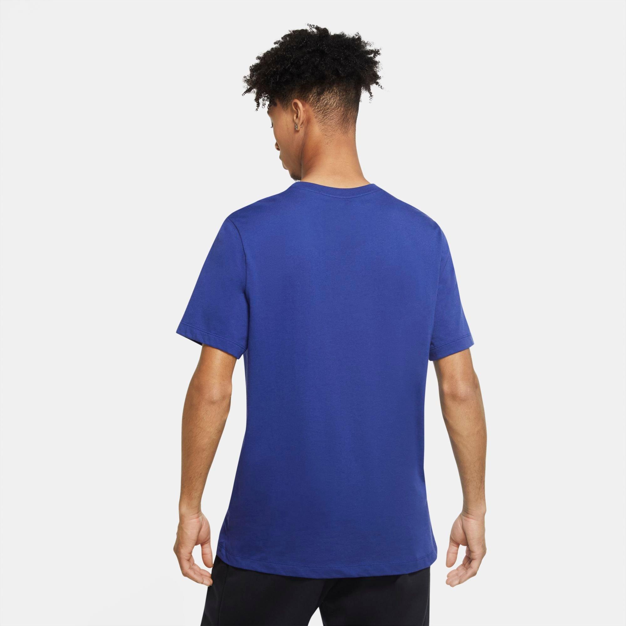 deep royal blue shirt