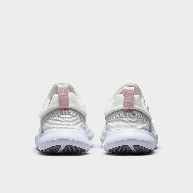 Left view of Women's Nike Free Run 5.0 Running Shoes in Sail/Phantom/Light Iron Ore/Atmosphere Click to zoom