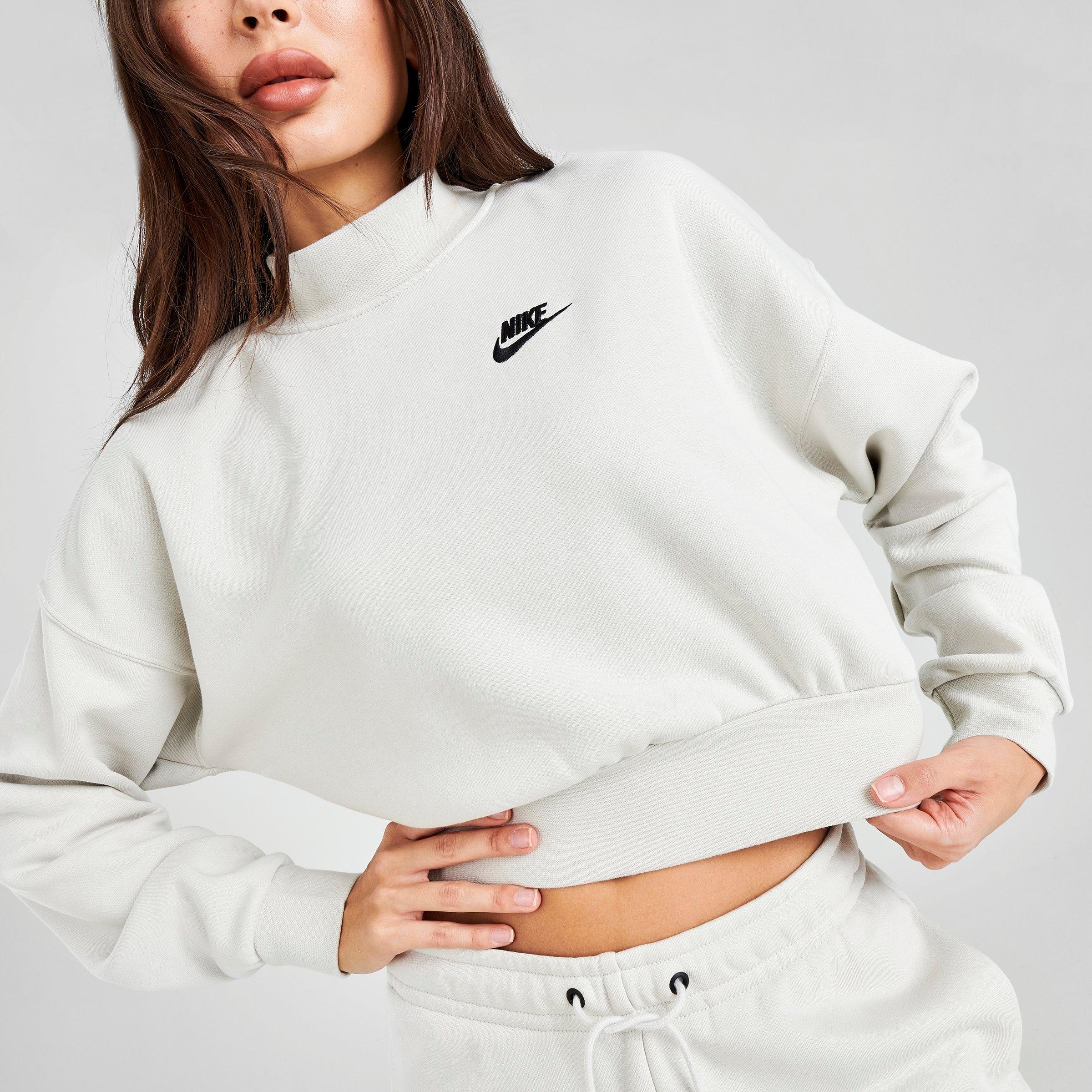 nike mock neck sweatshirt